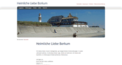Desktop Screenshot of heimliche-liebe-borkum.de